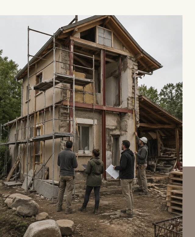 Реконструкция загородного дома под ключ в Рязани от бюро