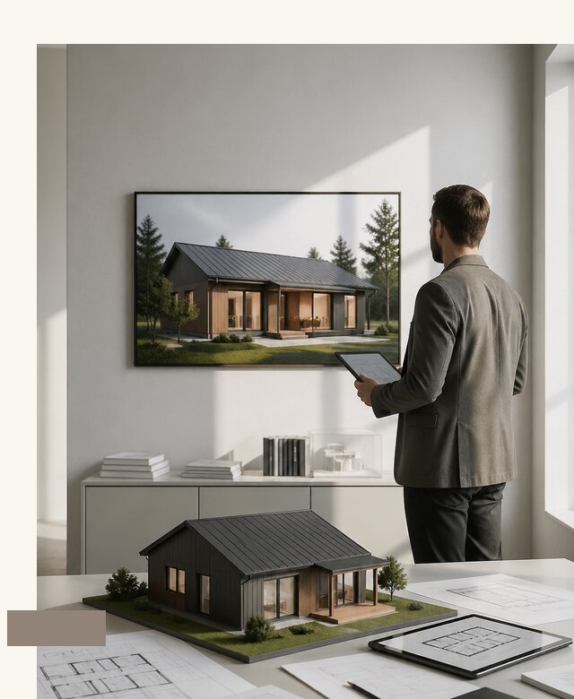 Дом 150 кв м проект и цена от 308040 руб в Рязани А3дПро-Рзн